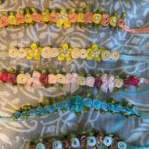 Handmade bun wraps/pins